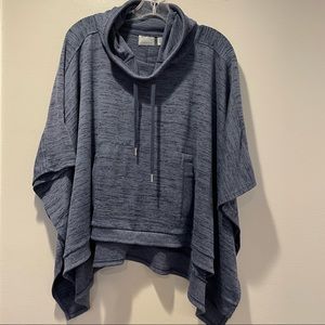 Athleta Heathered Poncho